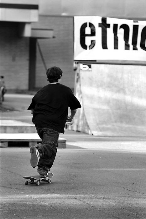 Boardstoretävling i Skellefteå. Foto: Johan Ylitalo. Åkare: Okänd.