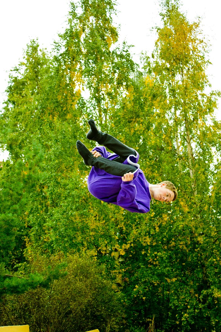 Flip. Foto: Oskar Lindqvist. Åkare: Johan Sundvall.