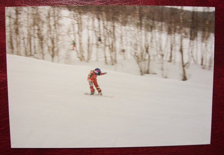 Nostalgi.
Barnbacken vid Ingemarliften i Tärnaby. Foto: Mor eller far. Åkare: Patrik Nordlund.