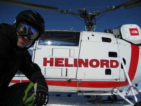 på väg upp. Foto: Maria. Åkare: jag.