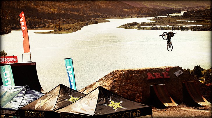 Åre Bike Festival 2010. Foto: Thomas Lundman. Åkare: Teo Gustavson.