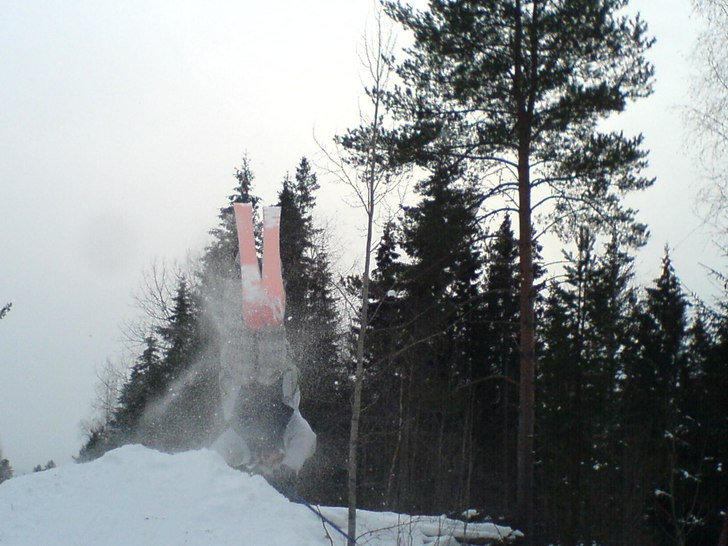 bakåtvoltv..... Foto: jimmy. Åkare: mats johansson.