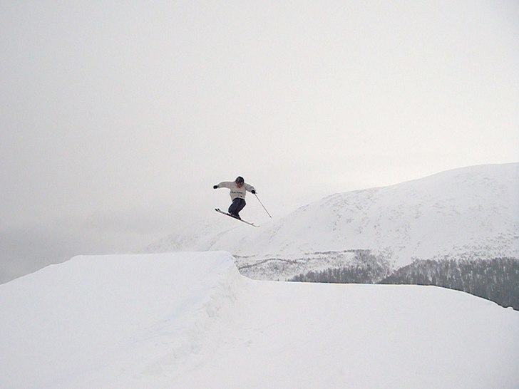 telemark 360. Foto: Micke "tjorven". Åkare: Jesper Olsson (jag).