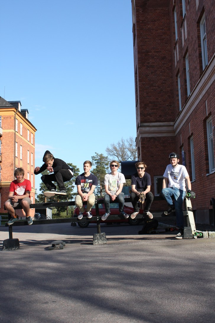 Hippiejump. Foto: Max Ekholm. Åkare: Jakob Elmefjäll.