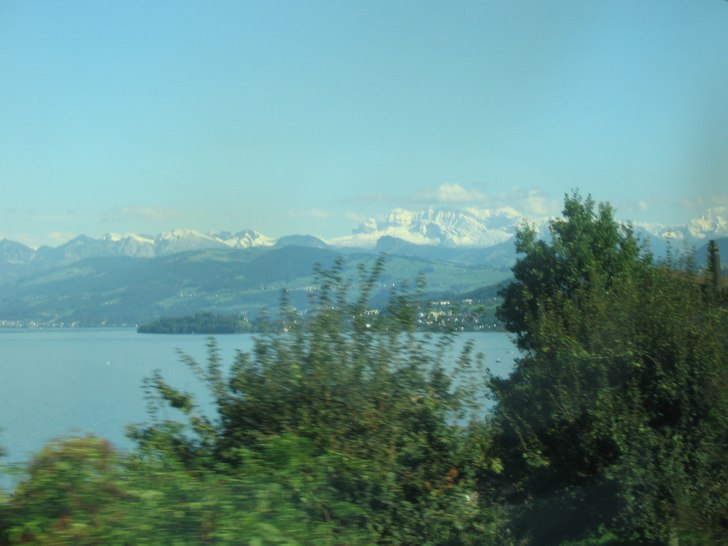 Alperna söder om Zürich. Snart vinter!!. Foto: GUstav Nilsson.