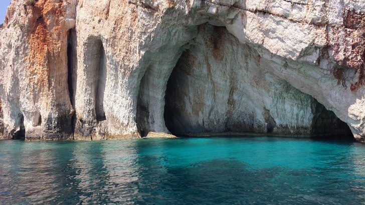 En bild på södra delen av udden på Zakynthos, �. Foto: Samuel (MySelf).