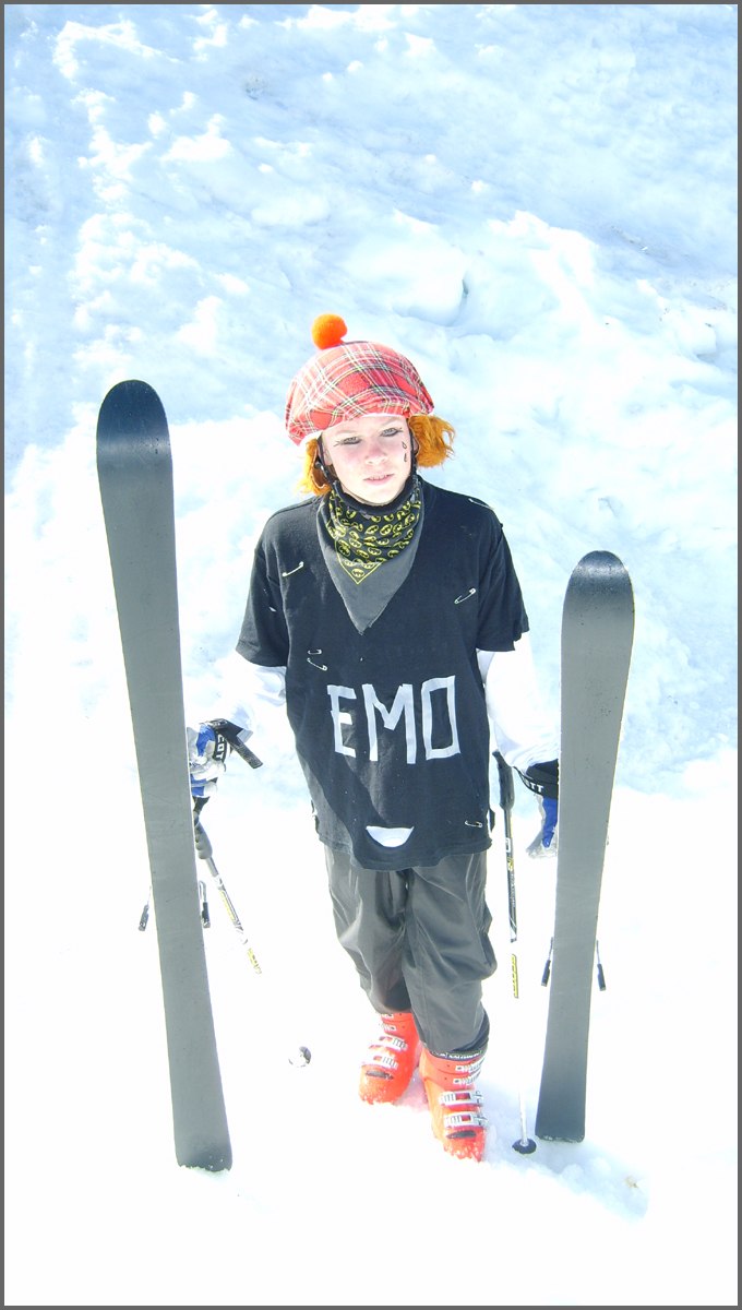Emo fo sho!. Foto: Patrik Fernström. Åkare: Jesper Andersson Ståhl.