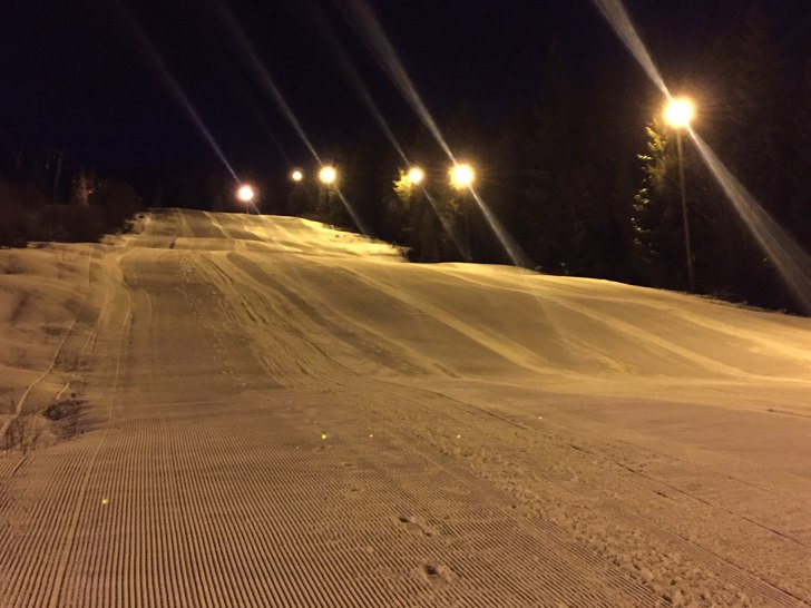 Kveldskjøring i dag fra 16-21
Fine forhold i Skis.
