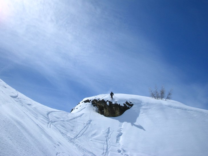 En fin åkdag med Herr Berntsson i tignes, vallon . Foto: Marcus Berntsson. Åkare: Dennis.