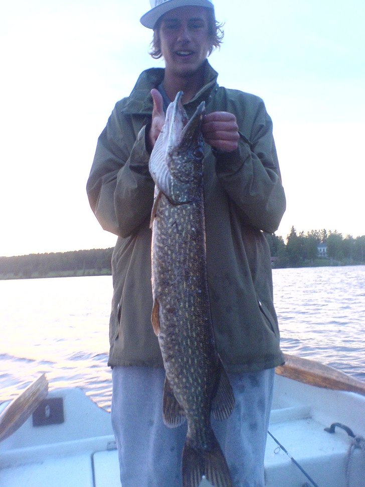 Softar en  gädda yeah  !. Foto: rejnar. Åkare: jag.