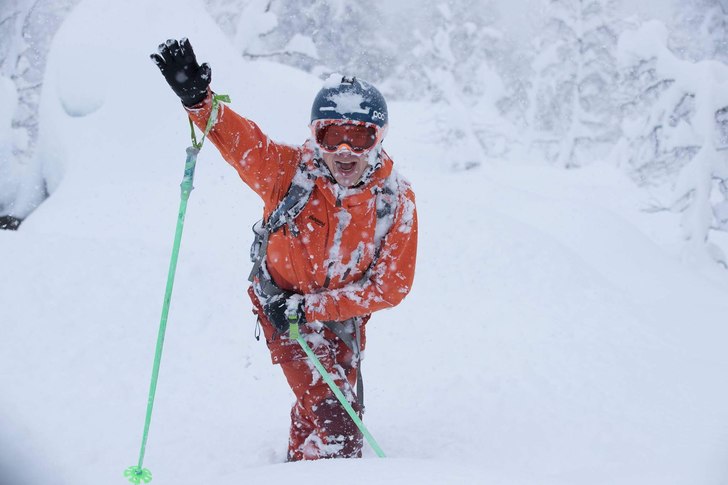 Pudder til kvelds
Det er kommet 30 cm i løpet av .
