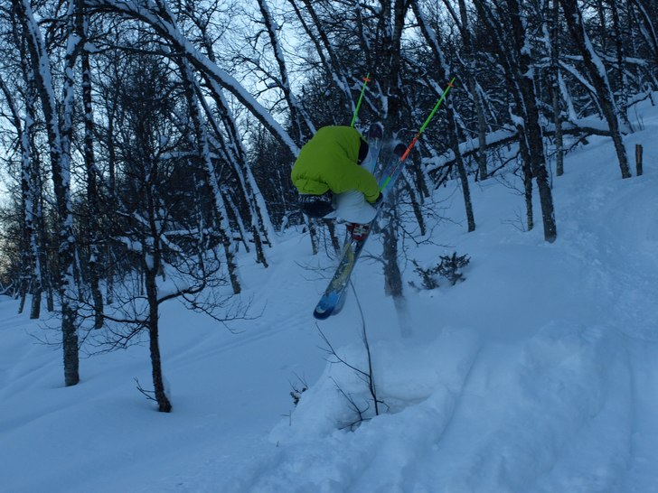 Framåtvolt i BC. Foto: Per Andersson. Åkare: Jonas Andersson.
