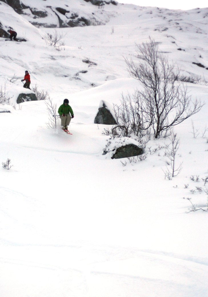 Gränsen premiären 2008. Foto: Johan Pettersson. Åkare: Danne.