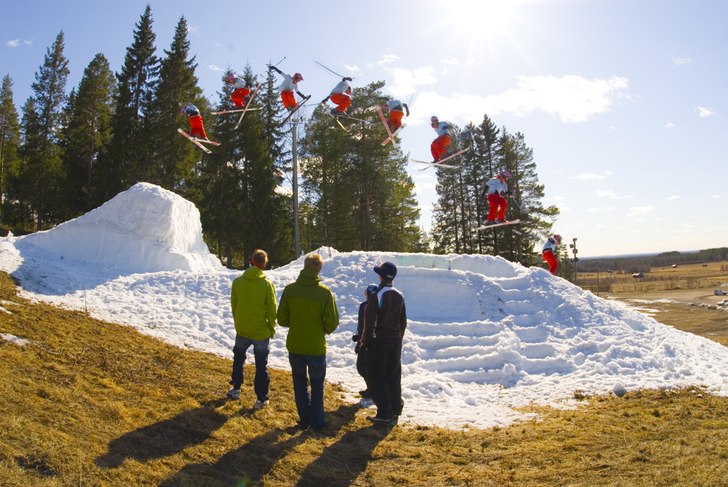 7:a tail under spring session. Foto: Simon ponter. Åkare: Elias H.