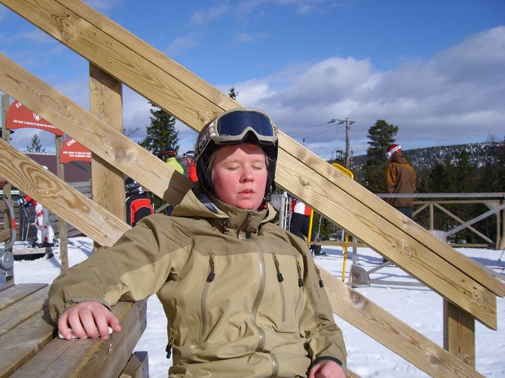 åka behöver man ju inte göra. Foto: Cornelia Nilsson.