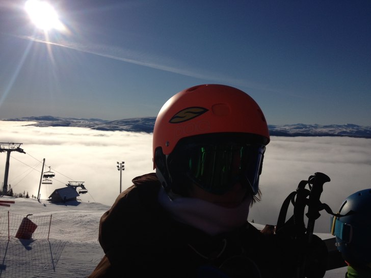 Feta lagg och mycket puder ! Kan det bli bättre ?. Foto: Frippa. Åkare: Max Svensson.