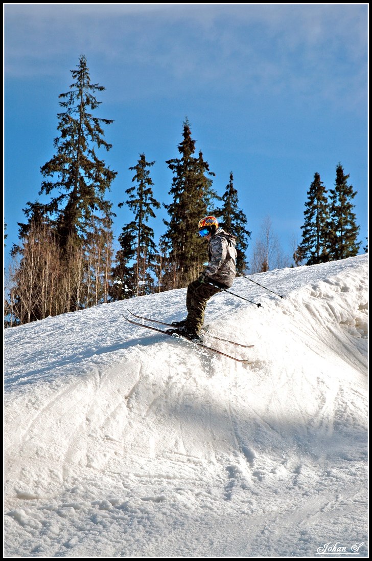Inget speciellt egentligen, tyckte bara att bilden. Foto: Johan Sjöstrand. Åkare: Tobias Jackson.