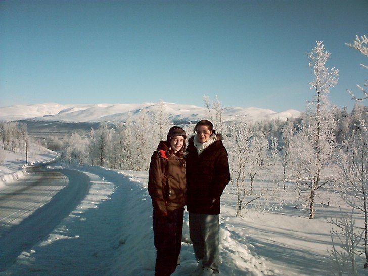 Foto: ??. Åkare: Jag och Clara.
