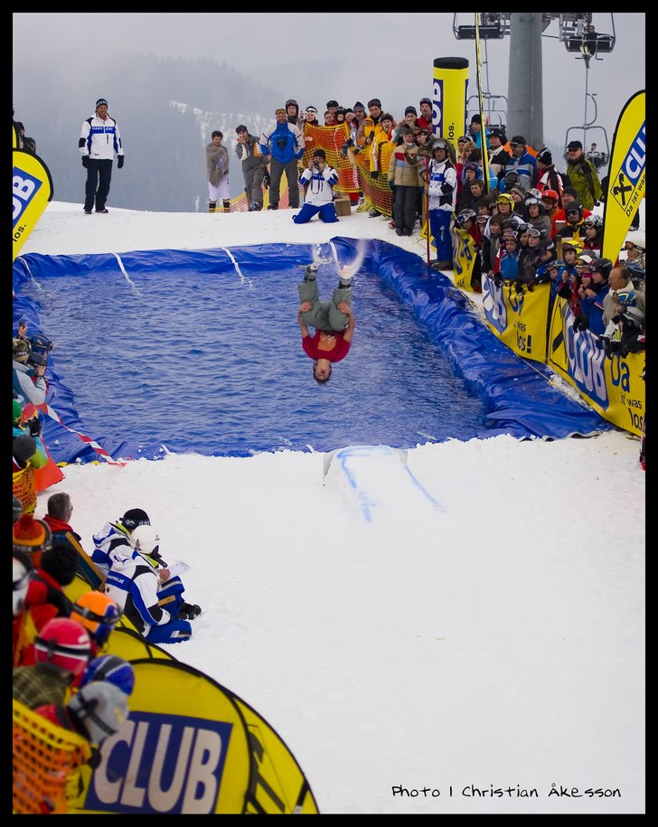 Waterslide contest i Spieljoch.
Skön BF av en lo. Foto: Christian Åkesson. Åkare: Någon local.