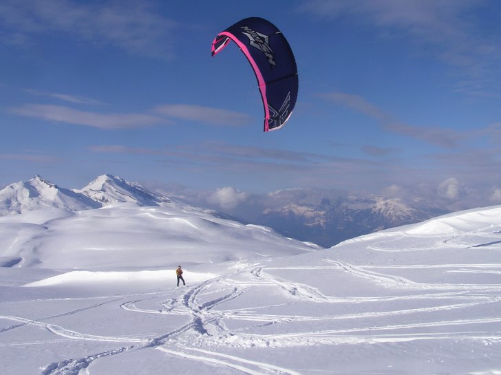när Rothorn liften stänger för det blåser för.