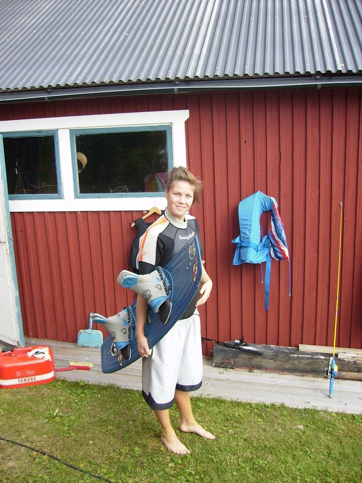 Dax för ett hopp i plurret. Foto: En trevlighet. Åkare: Jag.