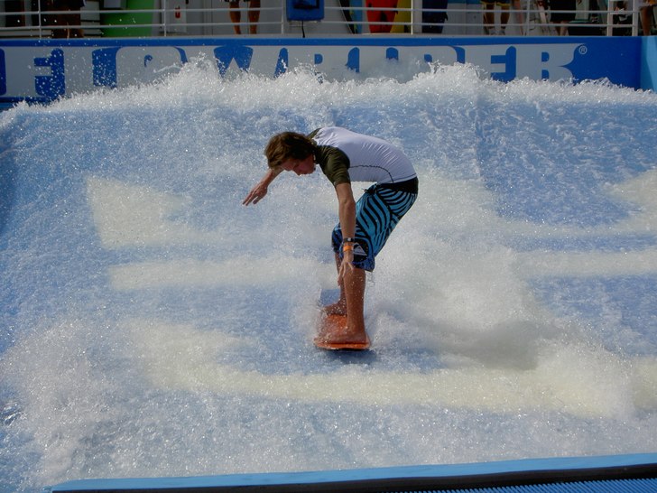 körde flowrider en fin dag på liberty of the sea. Foto: moster. Åkare: Alex.