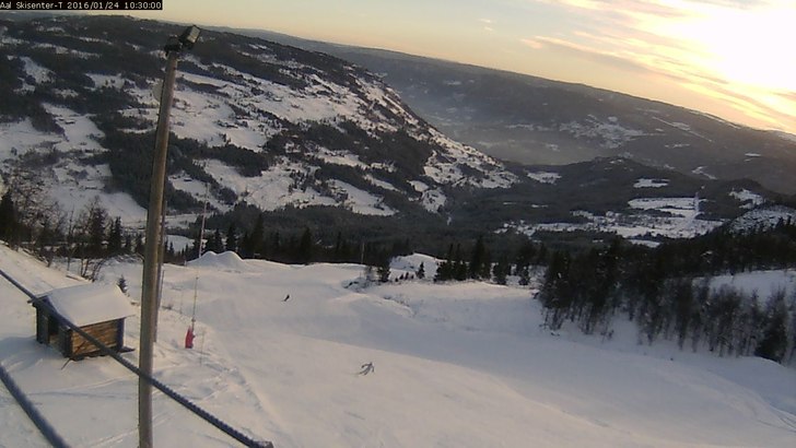 Perfekte forhold i dag!
Flotte og nypreparerte lø.