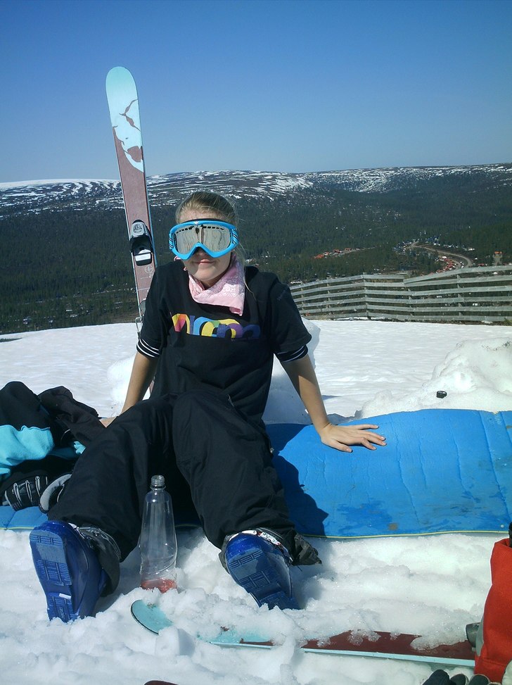 Foto: oskar. Åkare: sandra.