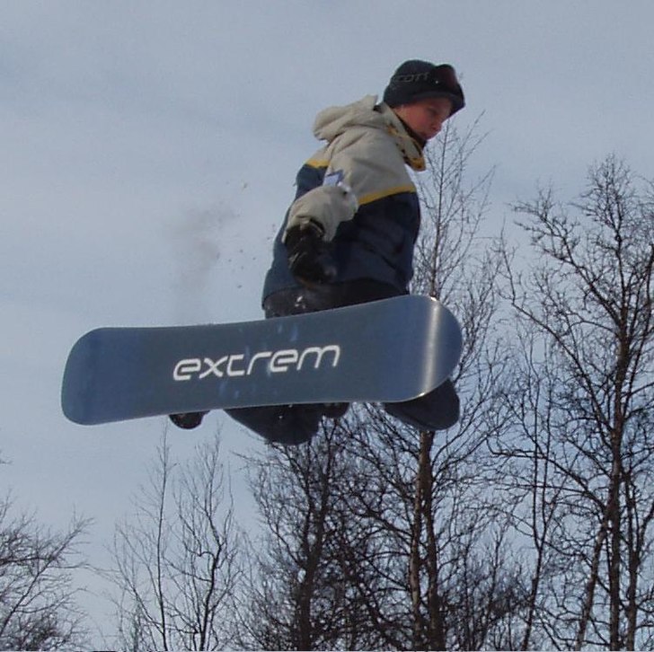 Typ min enda grabb som har kommit på bild =P. Foto: Peter Södergren. Åkare: Joakim Nordblad.