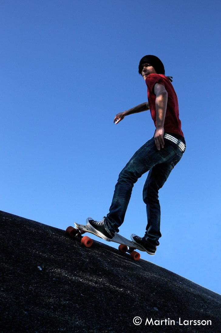 Corner thingie.. Foto: Martin Larsson. Åkare: Robin Axelsson.