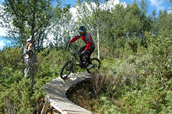 Beitostølen dowhill. Foto: andreas Dahl. Åkare: Petter Dahl.