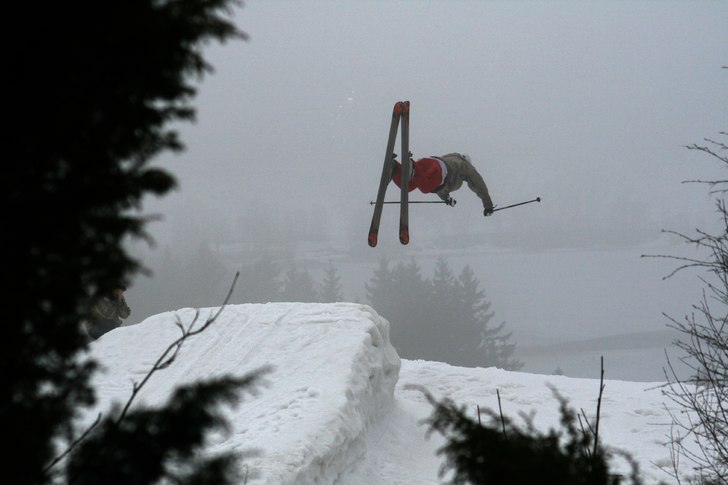 Jag trodde jag var lika cool som stålmannen, och . Foto: Niklas Wallin. Åkare: Viktor Lindqvist.