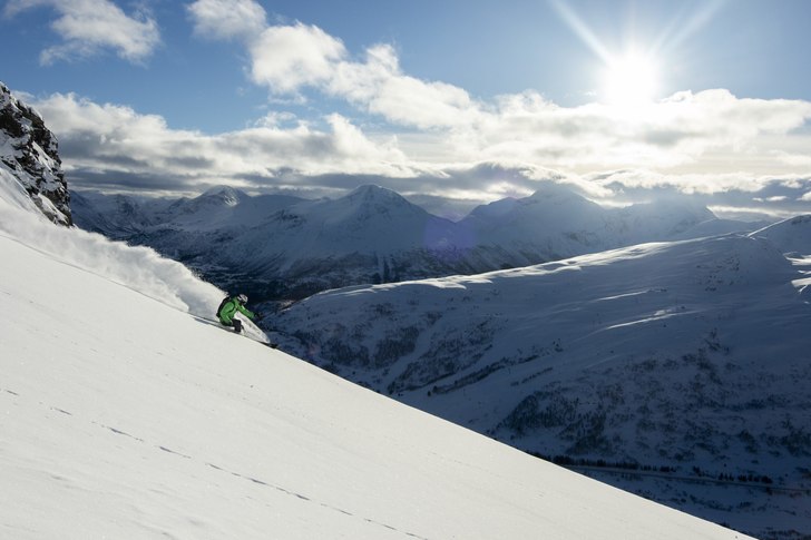Blådalen är ett av Strandas bästa åk, tja äve. Foto: Fredrik Schenholm.