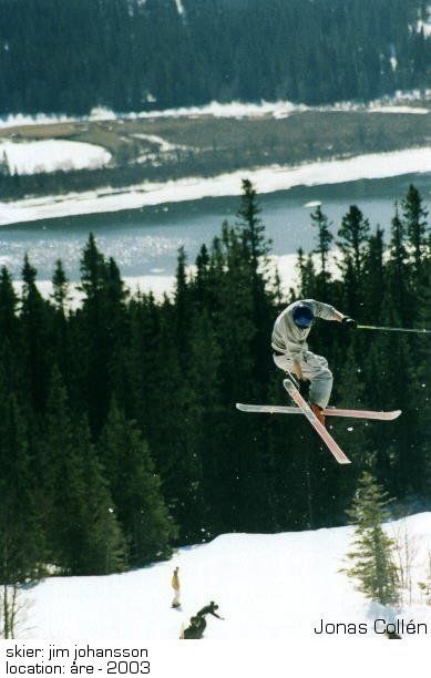 En trea tail där ja lade ner kroppen istället f�. Foto: Jonas Collen. Åkare: Jim JohansSon.
