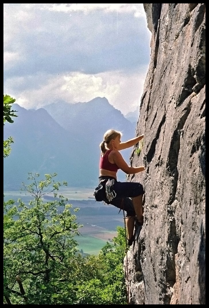 Gammal bild från sommaren 2004 som spenderades i . Foto: Johan Engman. Åkare: Camilla Adolfsson.