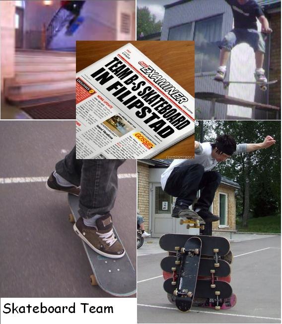 Inte alla i teamet men några :D. Foto: Team B-S. Åkare: Team B-S.