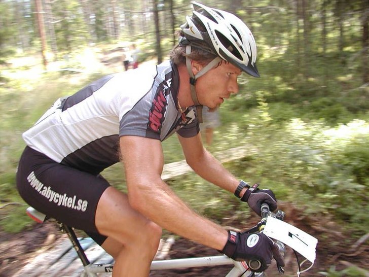 SM i MTB. Foto: Niklas Johansson. Åkare: Mattias Lundqvist.