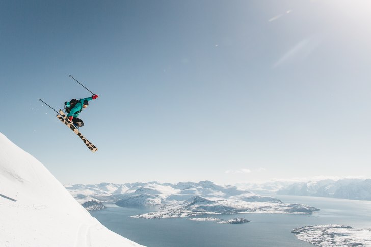 Den perfekta dagen. Sol, vindstilla och perfekt sn.