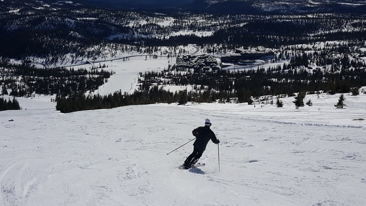 Norefjell skisenter stengte for sesongen 17. april.