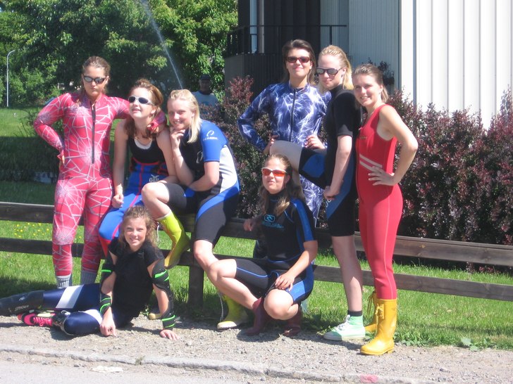 Foto: elins little sis. Åkare: vi var snygga.