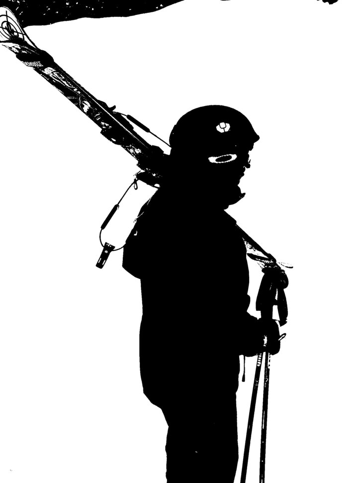 Whiteout loggan i högsta hugg på Giro hjälmen!. Foto: Per Andersson. Åkare: Christofer Andersson.