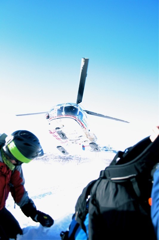 Foto: Andreas. Åkare: Helikopter.