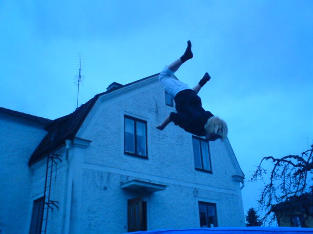 backflip. Foto: Oskar. Åkare: jesper.