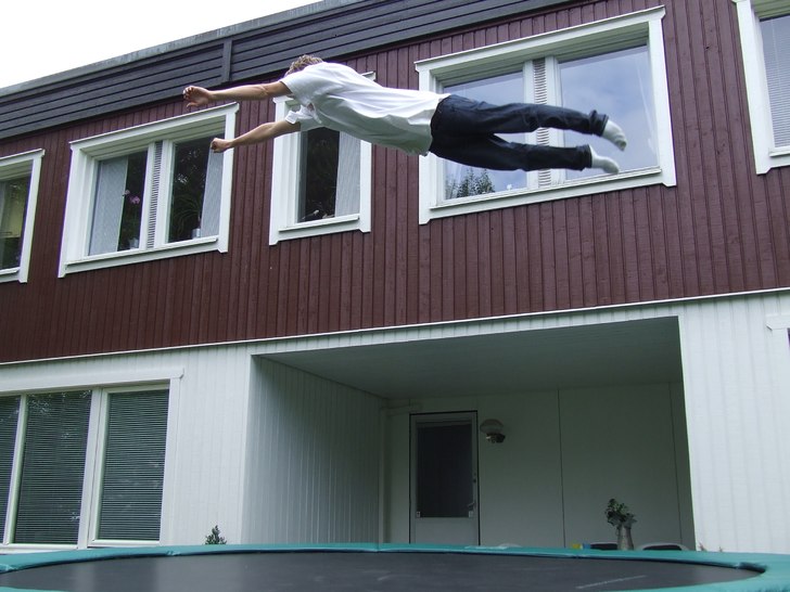 Fett supermanfront!. Foto: Mathias Frykholm. Åkare: William Frykholm.