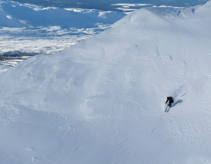 Fina face i Åre. Foto: Alexandra Hafmar. Åkare: Linn Oredson.