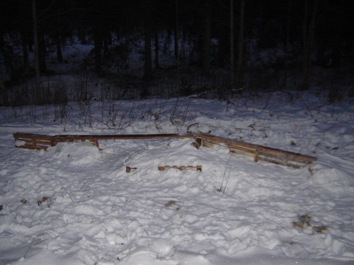 Detta är ett kort på boxen jag har byggt. Den ä. Foto: Gustav Nilsson.