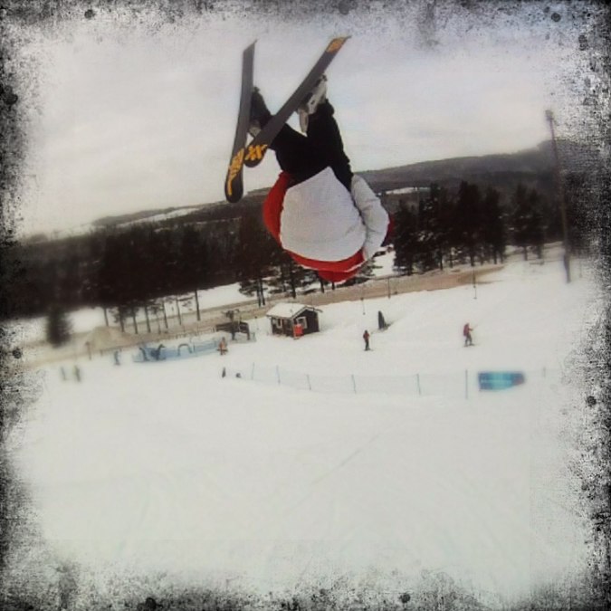 Lincoln i Kläppen. Foto: John Jarl. Åkare: Hampus Sjögren.