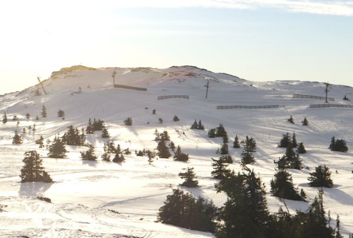 Flotte vinterferieforhold
-1 på toppen, -8 i bunn.