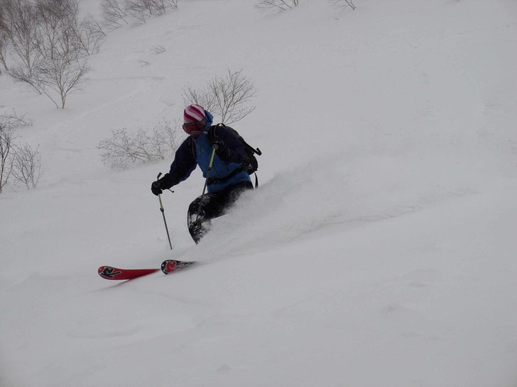 Niseko Hanazono. Foto: Magnus Lingvall. Åkare: Anna Lingvall.