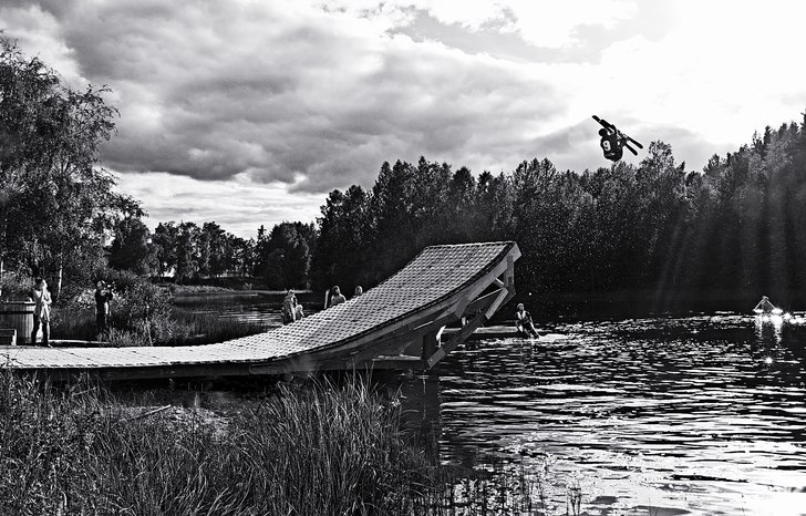 Fet snowcampvecka 28!. Foto: Andreas Bryngel. Åkare: Simon Smith.